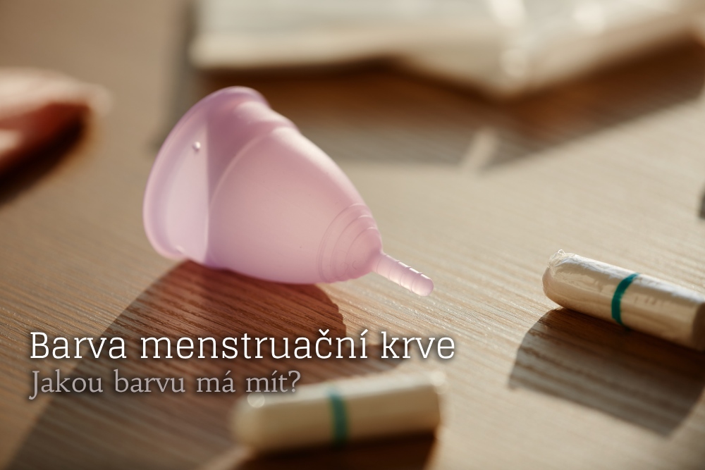 barrva menstruační krve